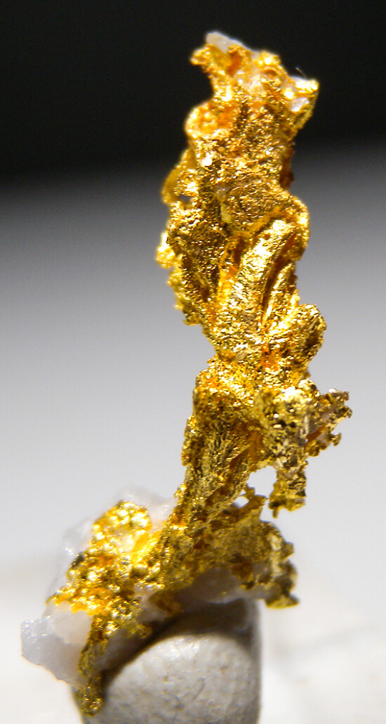 Gold on Quartz