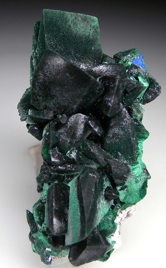 Malachite after Azurite