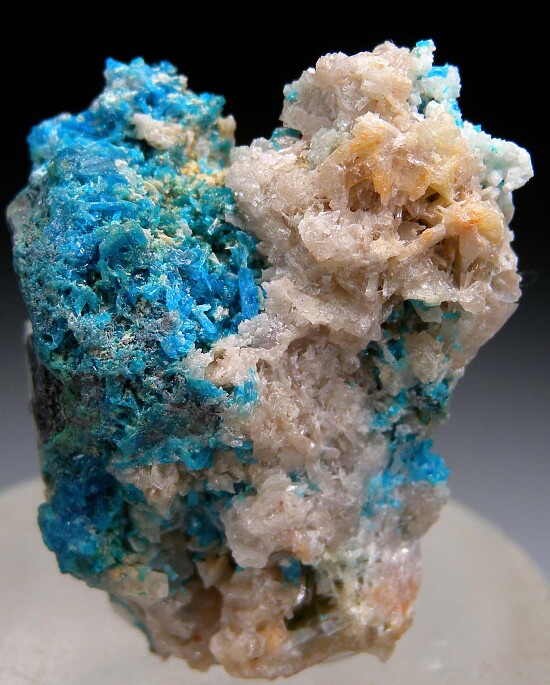 Caledonite with Cerussite