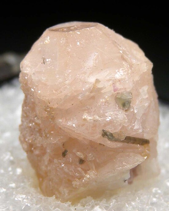 Morganite with Tourmaline