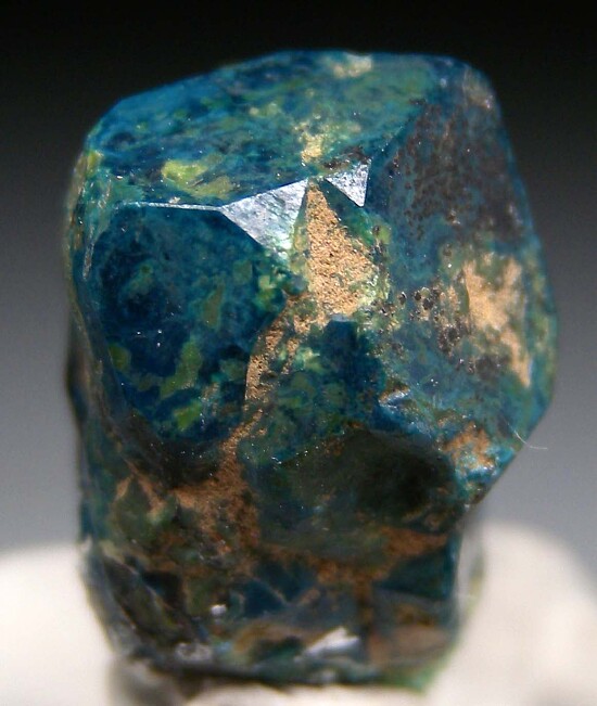 Shattuckite after Cuprite