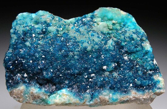 Veszelyite on Hemimorphite