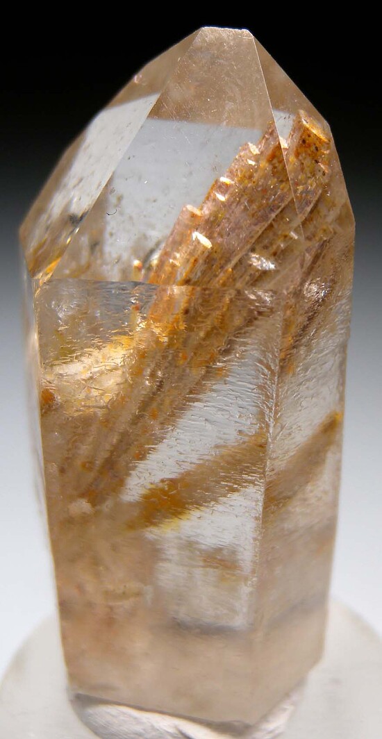 Quartz with inclusions