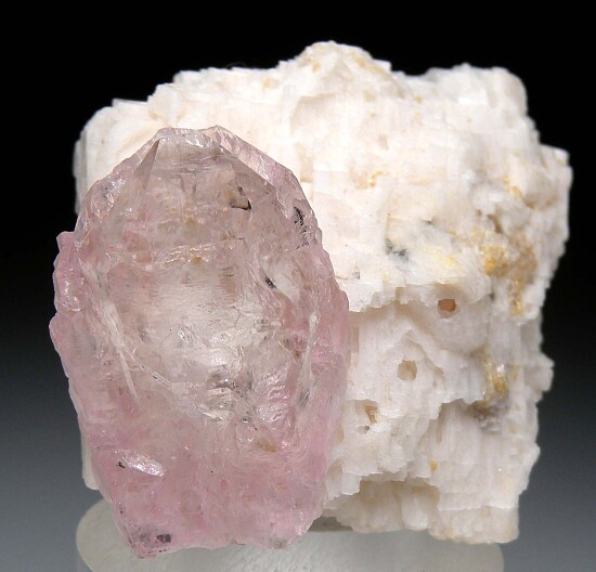 Rose Quartz on Feldspar