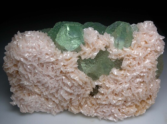 Fluorite with Dolomite