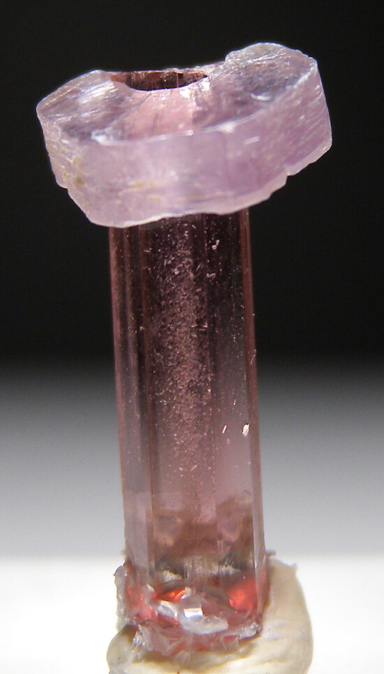 Lepidolite on Tourmaline