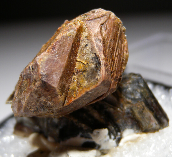 Monazite on Biotite