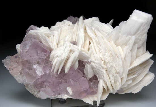 Fluorite with Barite
