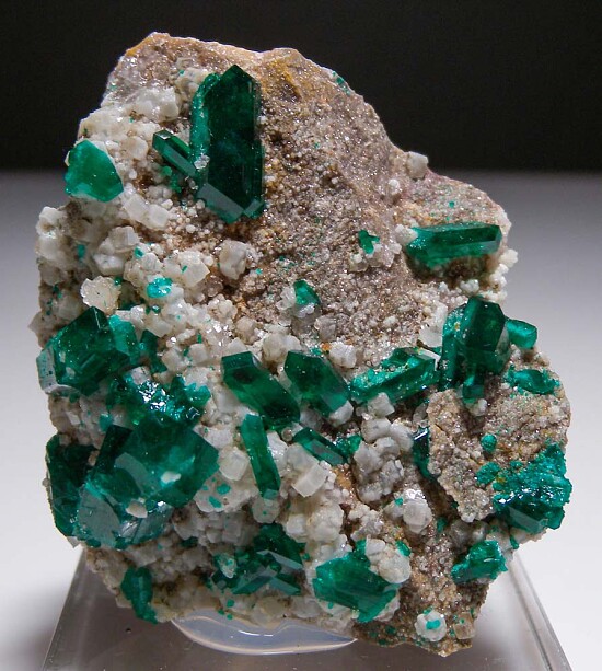 Willemite and Dioptase