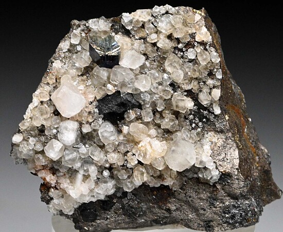Cubanite with Calcite