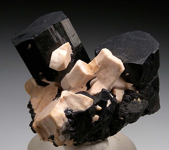 Schorl with Feldspar