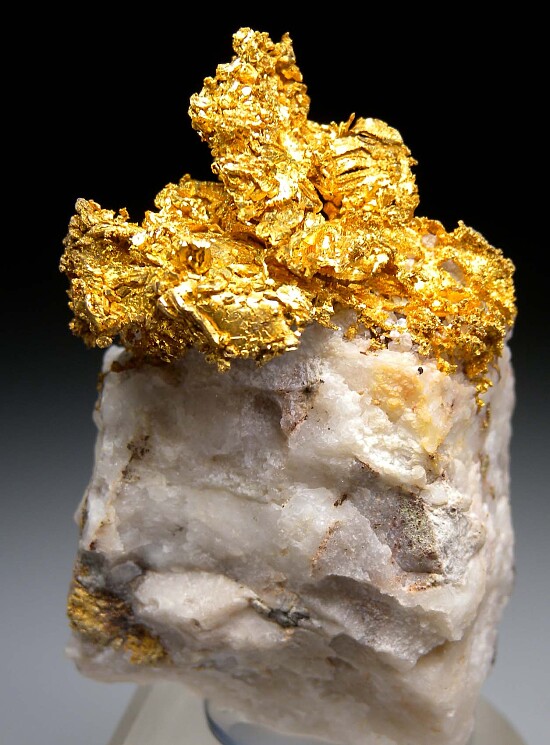 Gold on Quartz