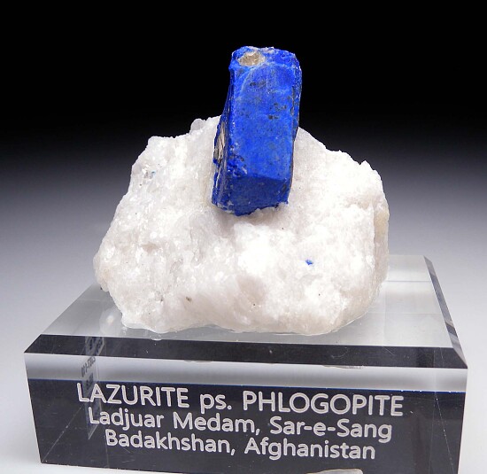 Lazurite ps. Phlogopite