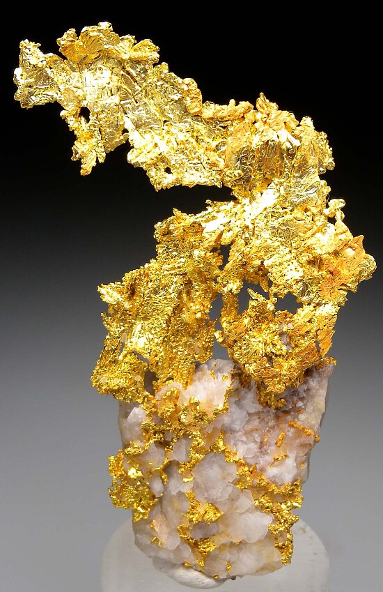 Gold on Quartz