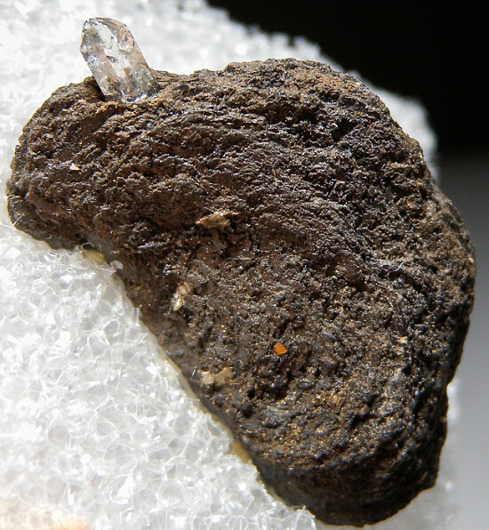 Hematite after Clinochlore with Quartz