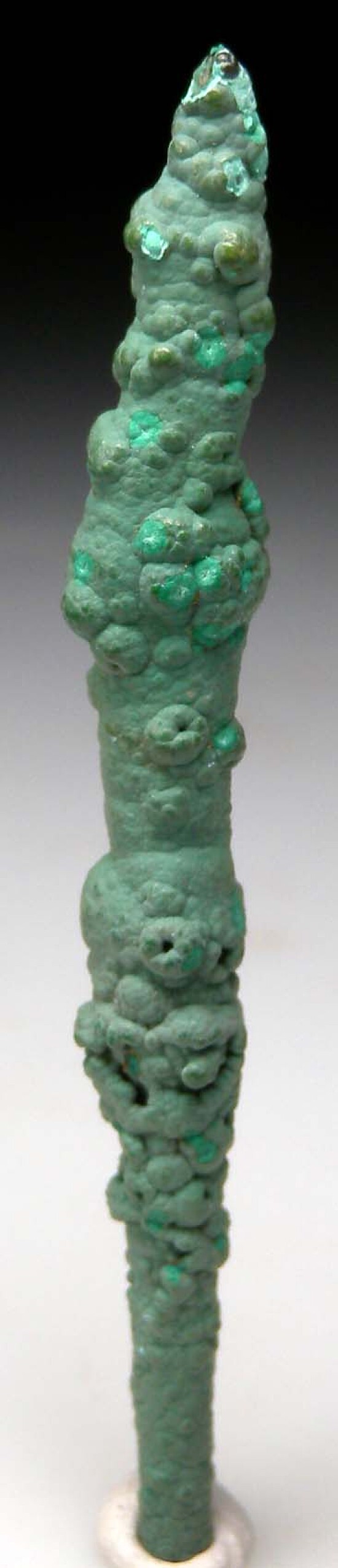Malachite stalactite