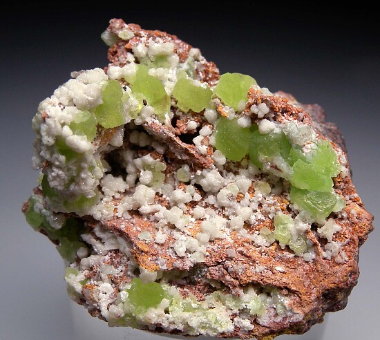 Cuprian Smithsonite