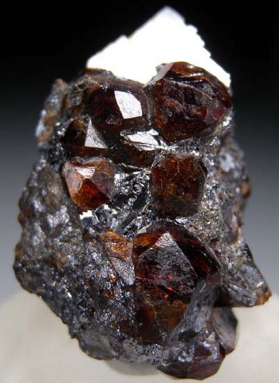 Spessartine with Galena