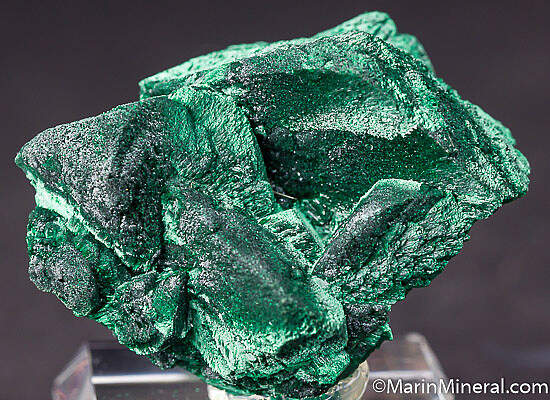Malachite after Azurite
