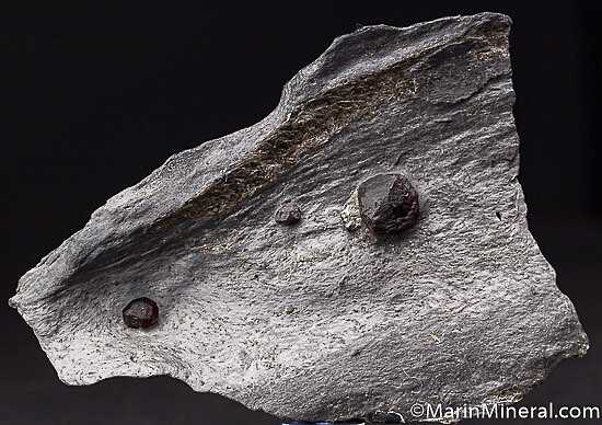 Garnet, Dravite in Graphite