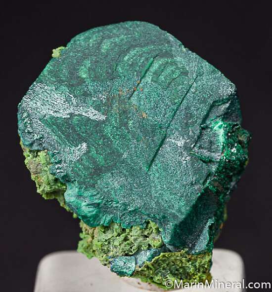 Malachite after Azurite