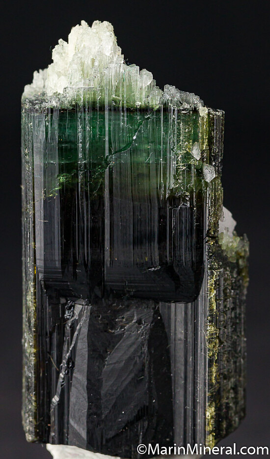 Dravite with Albite