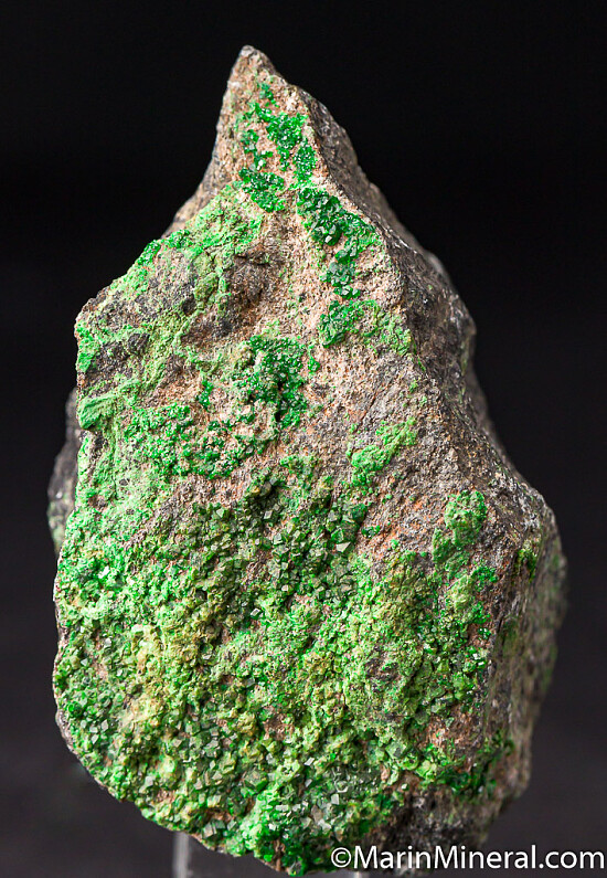 Uvarovite on Chromite