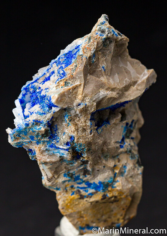 Linarite with Barite