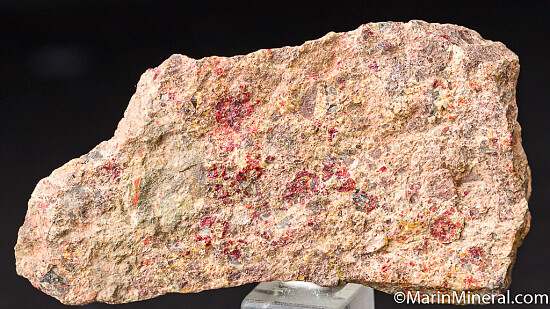 Phoenicochroite with Hemihedrite