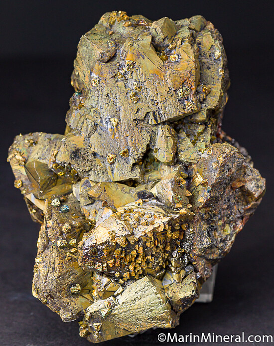 Chalcopyrite on Sphalerite
