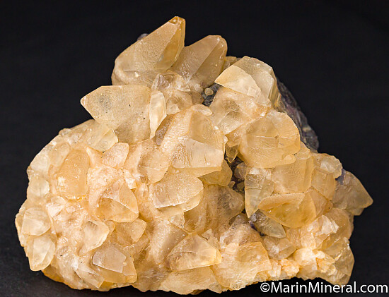 Calcite with Fluorite, Galena