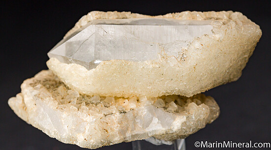 Calcite on Quartz