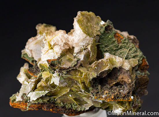 Wulfenite with Mottramite