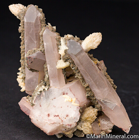 Quartz with Calcite and Chlorite