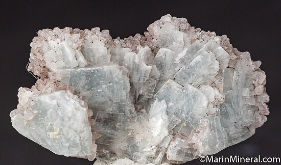 Calcite on Celestite