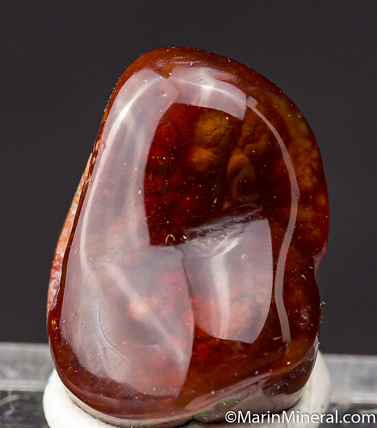 Quartz var. Fire Agate