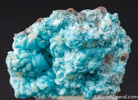 Cerussite on Hemimorphite