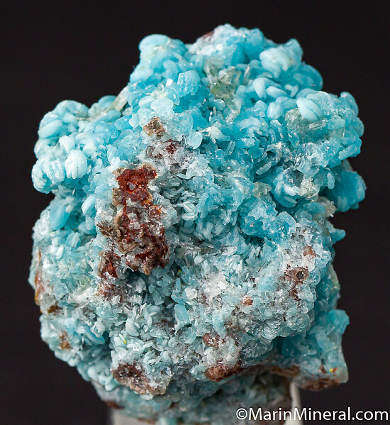 Cerussite on Hemimorphite