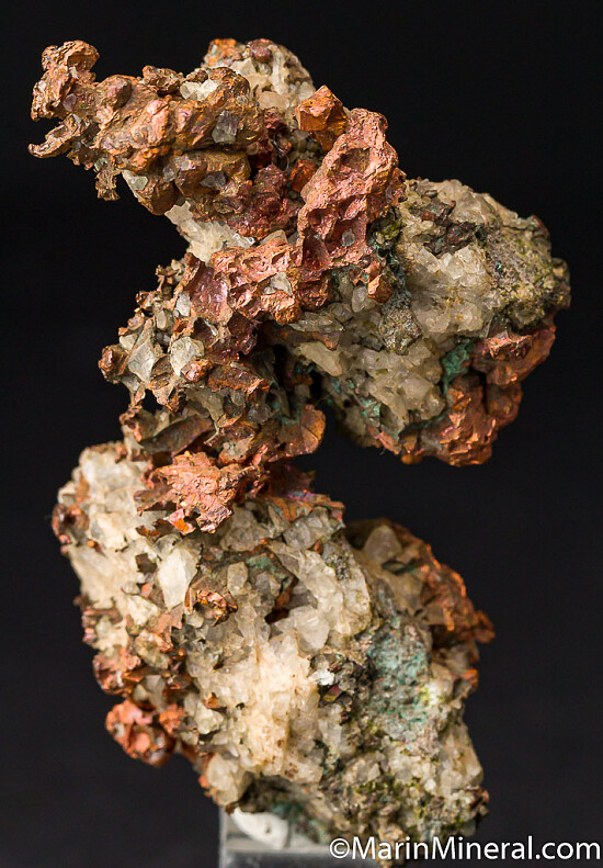 Copper with Calcite