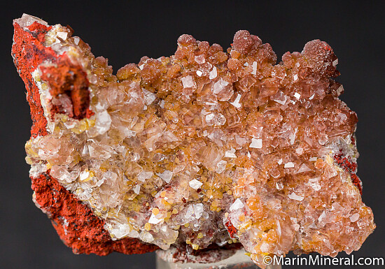 Mimetite with Calcite