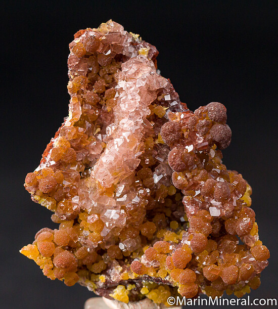 Mimetite with Calcite