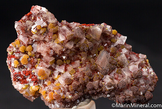 Mimetite with Calcite