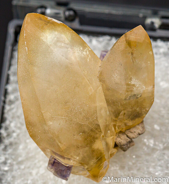 Calcite with Fluorite