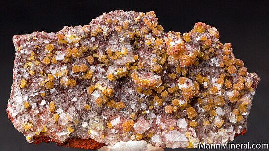 Mimetite with Calcite
