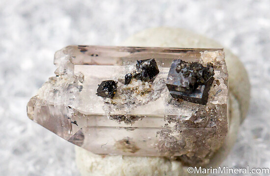 Bixbyite on Topaz