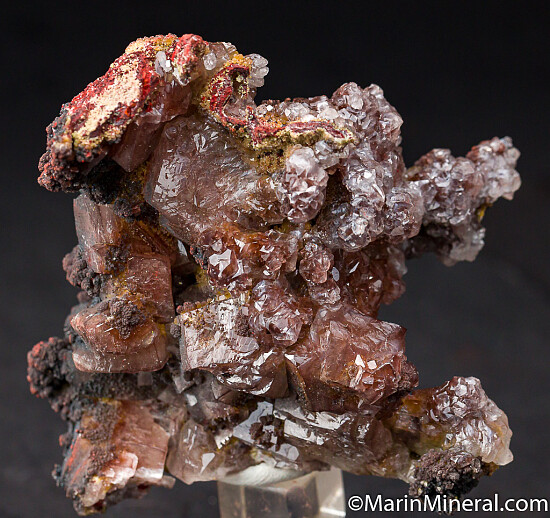 Mimetite with Calcite