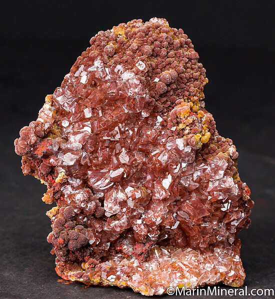 Mimetite with Calcite