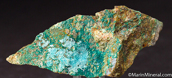 Quartz over Chrysocolla