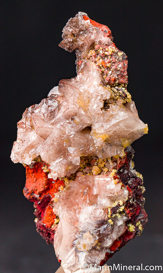 Mimetite with Calcite
