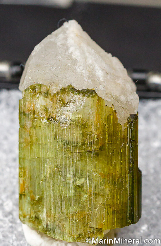 Quartz after Tourmaline